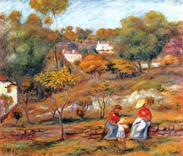 Pierre Auguste Renoir Werke - Landschaft bei Cagnes Pierre Auguste Renoir